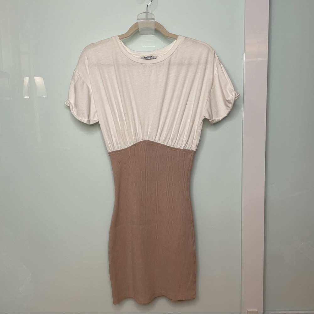 Ribbed mini dress (medium) bodycon/corset